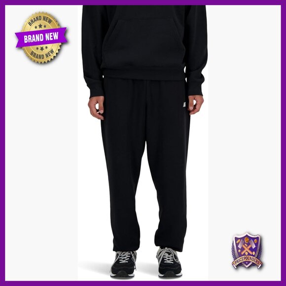 Men's French Terry Joggers with Pockets Regular Fit Active Pants
